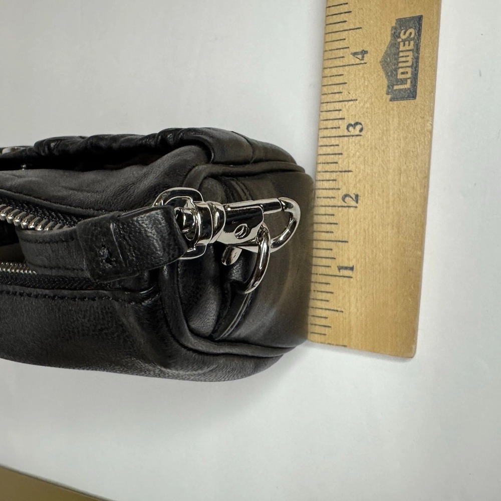 MICHAEL Michael Kors Bunched Front Pocket Mini Shoulder Bag Rare Find Leather - Picture 12 of 16
